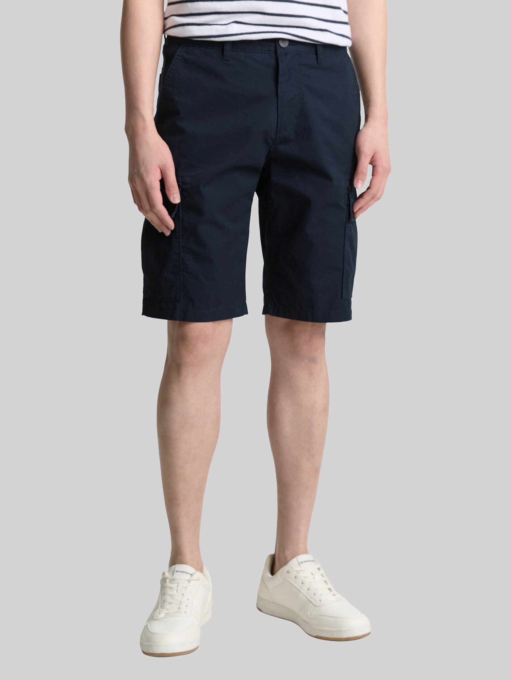 TOM TAILOR Bermudas Hosen & Chino Regular Cargo Shorts aus Baumwolle