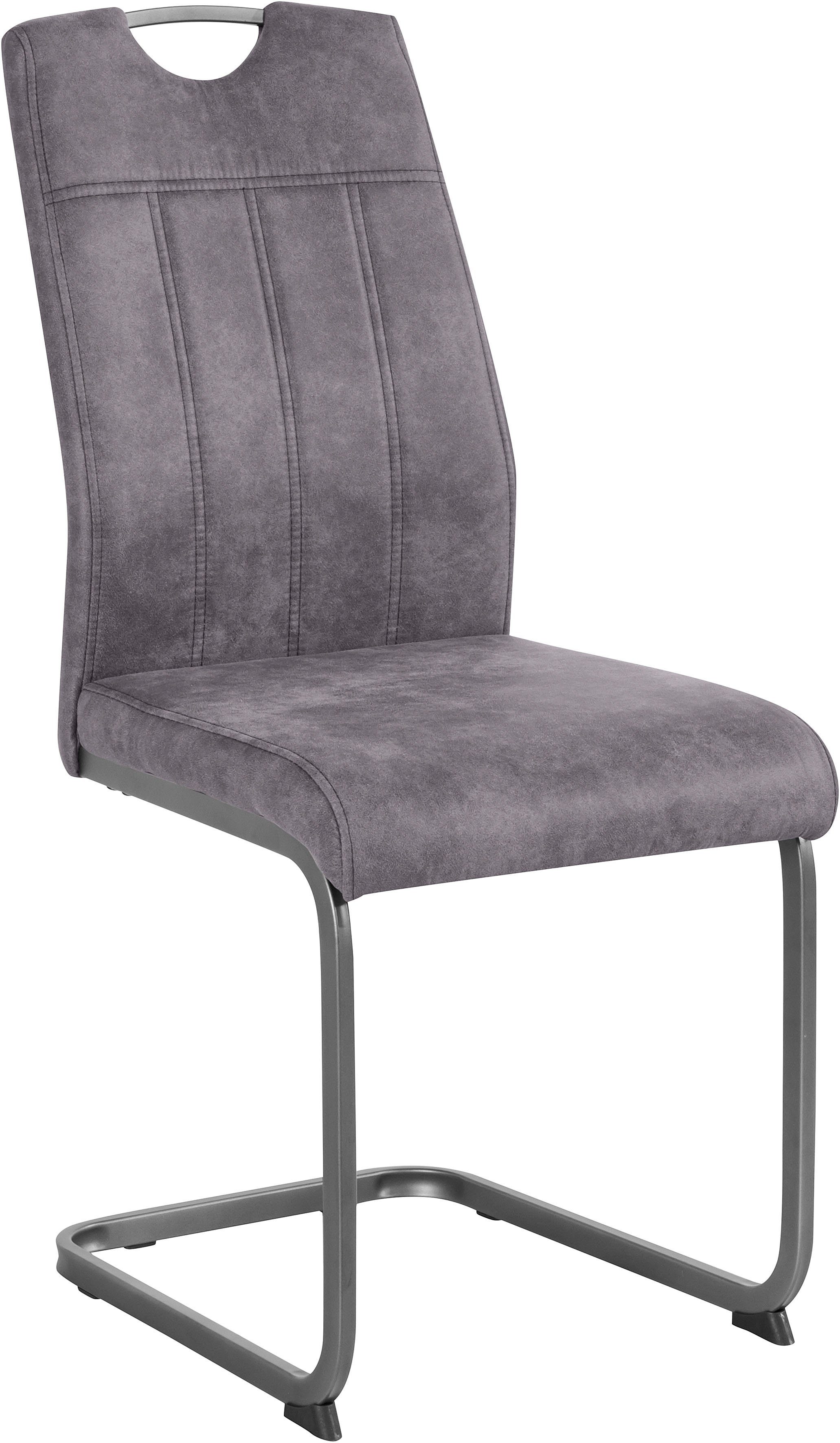 HELA Essgruppe Tisch ausziehbar 140 -220 cm, (Set, 5-tlg), Belastbarkeit 140 KG, bequem gepolstert mit Griff – Bild 4 von 5