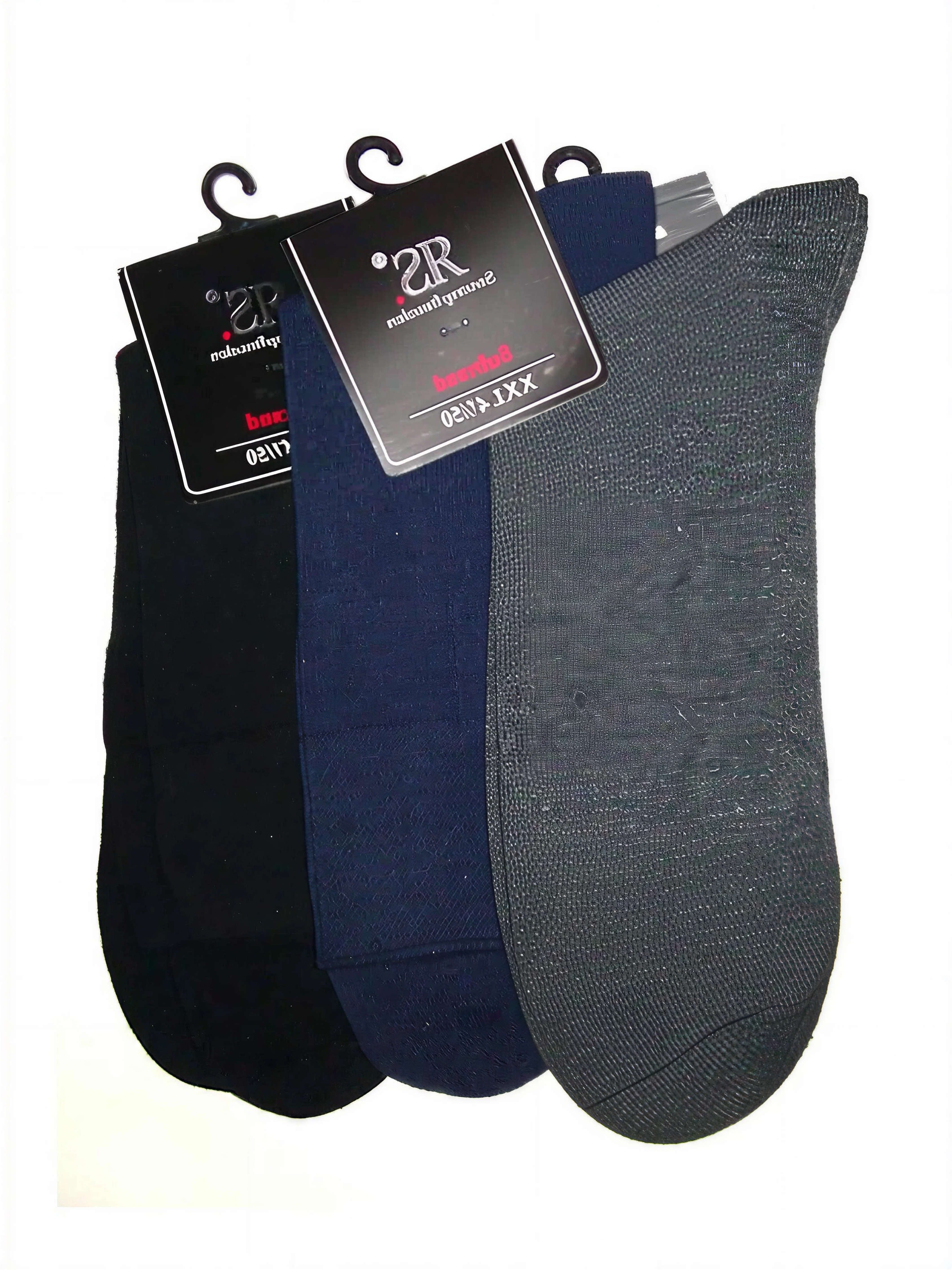 Riese Strümpfe Basicsocken Herren XL Herrenstrumpf "Classic" (Spar-Pack, 3-Paar, 3er-Pack) aus hautfreundlicher Baumwolle