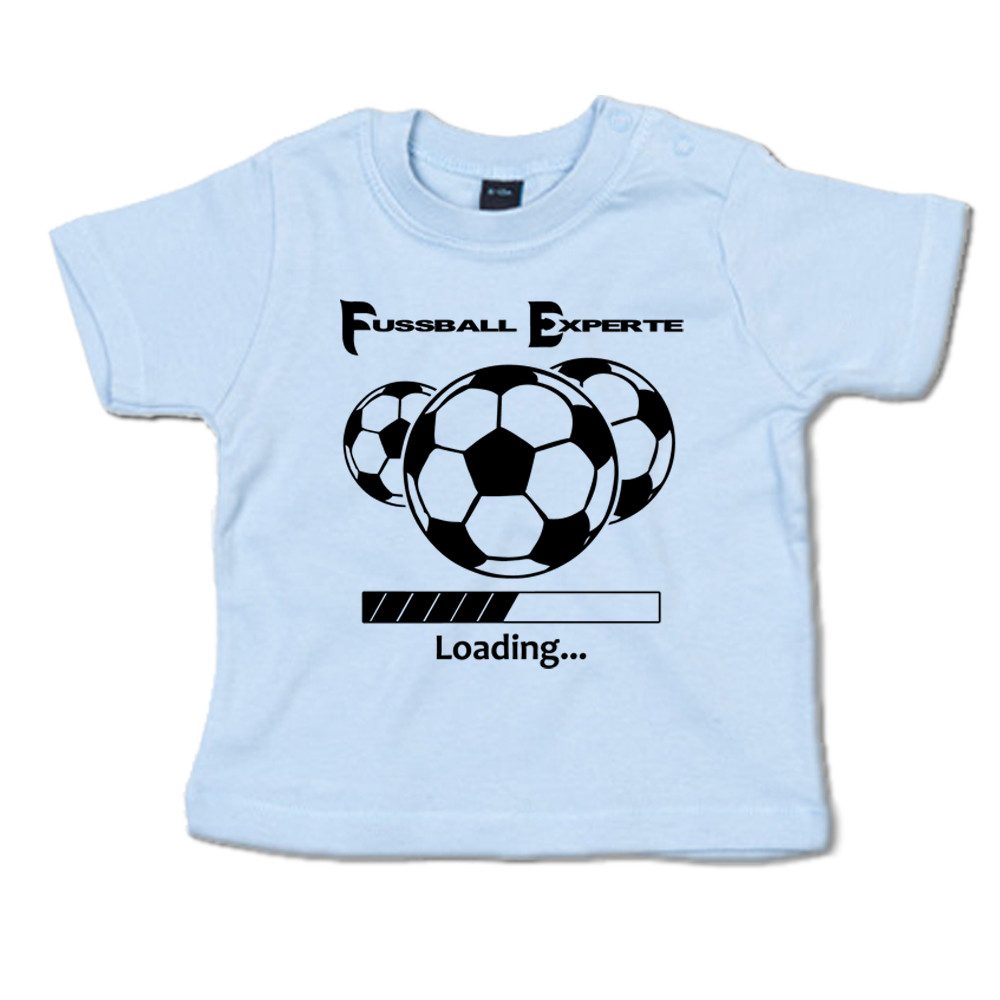 Ggraphics TShirt Fussball Experte loading... Baby TShirt mit