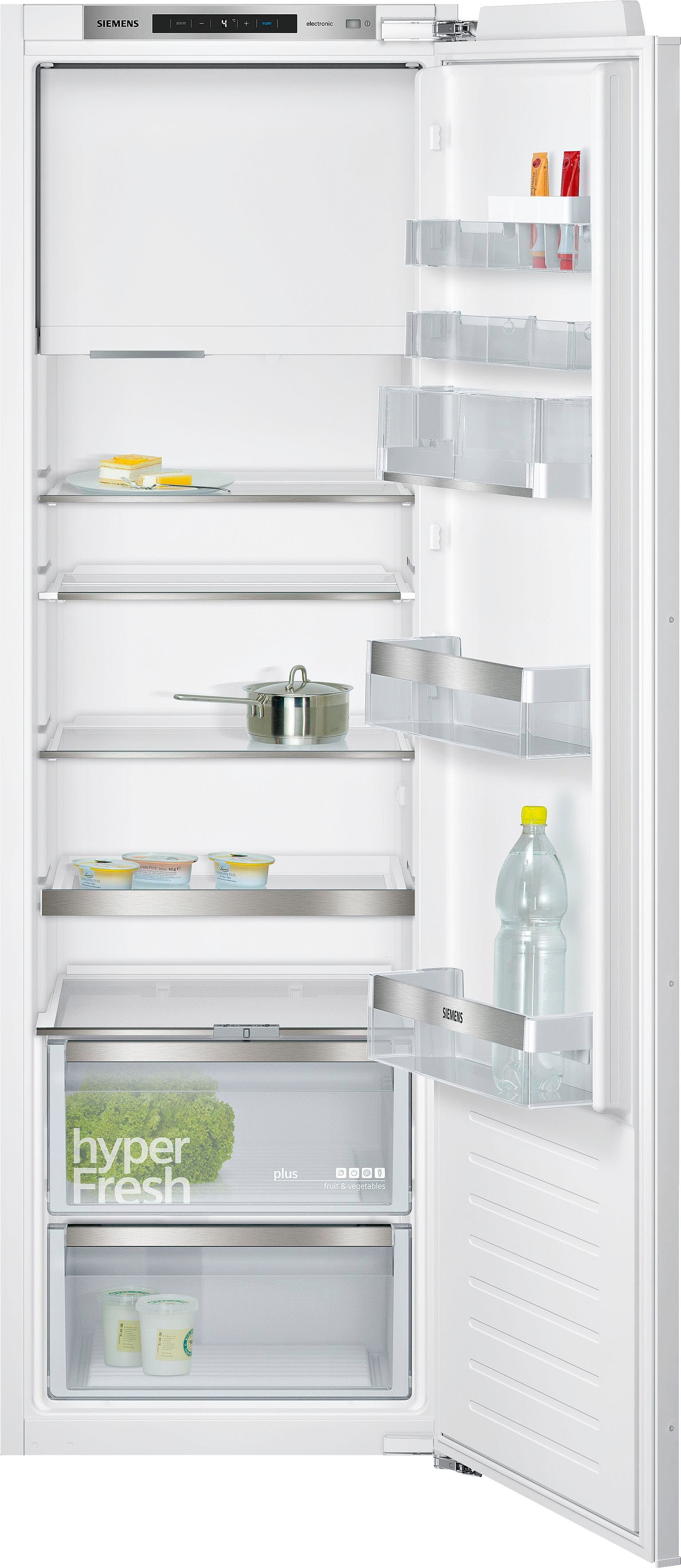 Kühlschrank Einbau Gefrierfach Einbaukühlschrank Schlepptür 178 cm