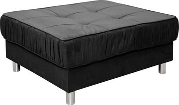 COLLECTION AB Ecksofa Cannes L-Form, mit Hocker, inkl. Schlaffunktion