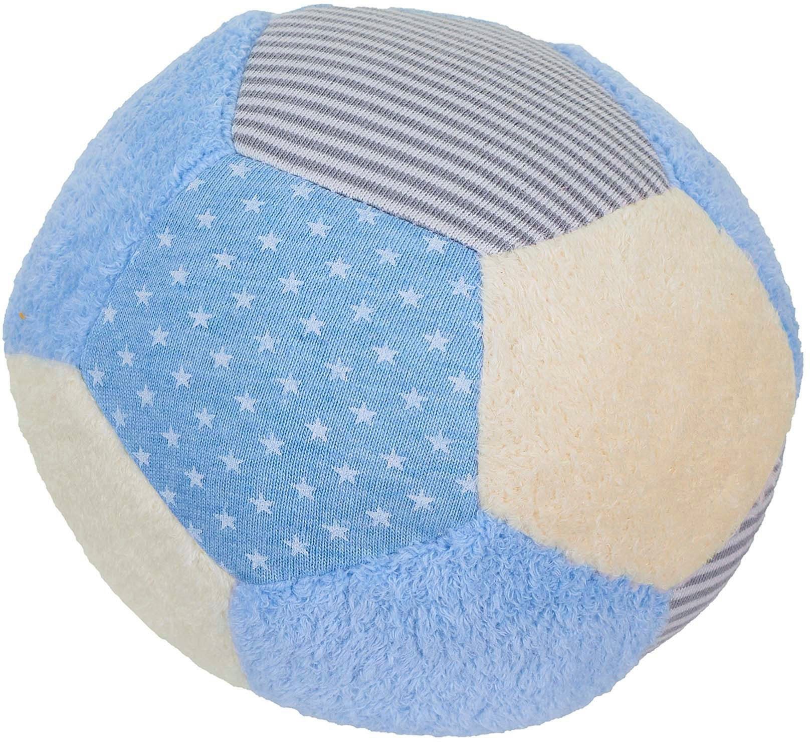Sterntaler® Softball Stoff, blau/beige, für Babys