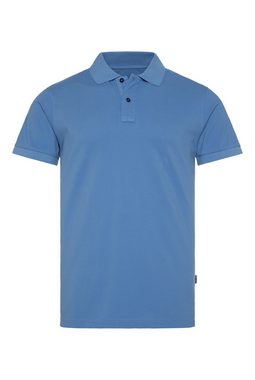 CAMP DAVID Poloshirt mit Seitenschlitze