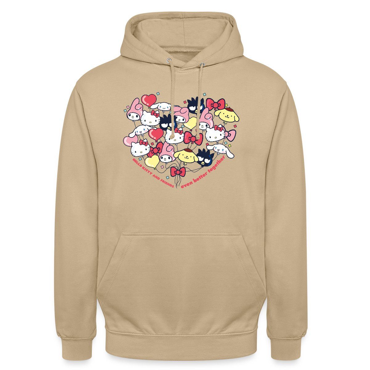 Hoodie Hello Kitty And Friends Ballons Unisex Hoodie
