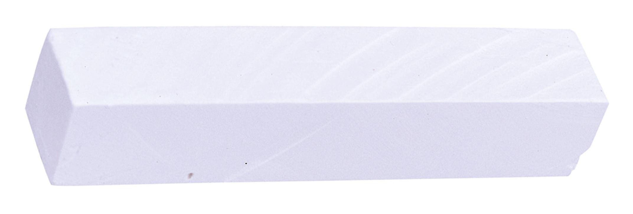 LYRA Malkreide, (100 Stück), Blockkreide a 491 weiß 30 x 30 x 100 mm
