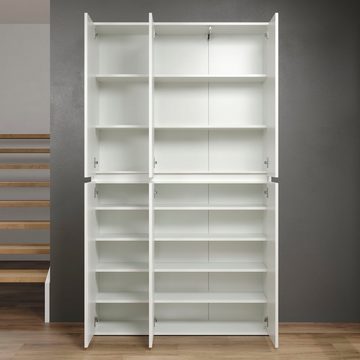 INOSIGN Mehrzweckschrank-Set Novara, Garderoben-Set aus 2 Einzelschänken:1xBreite 37cm,1xBreite74 cm