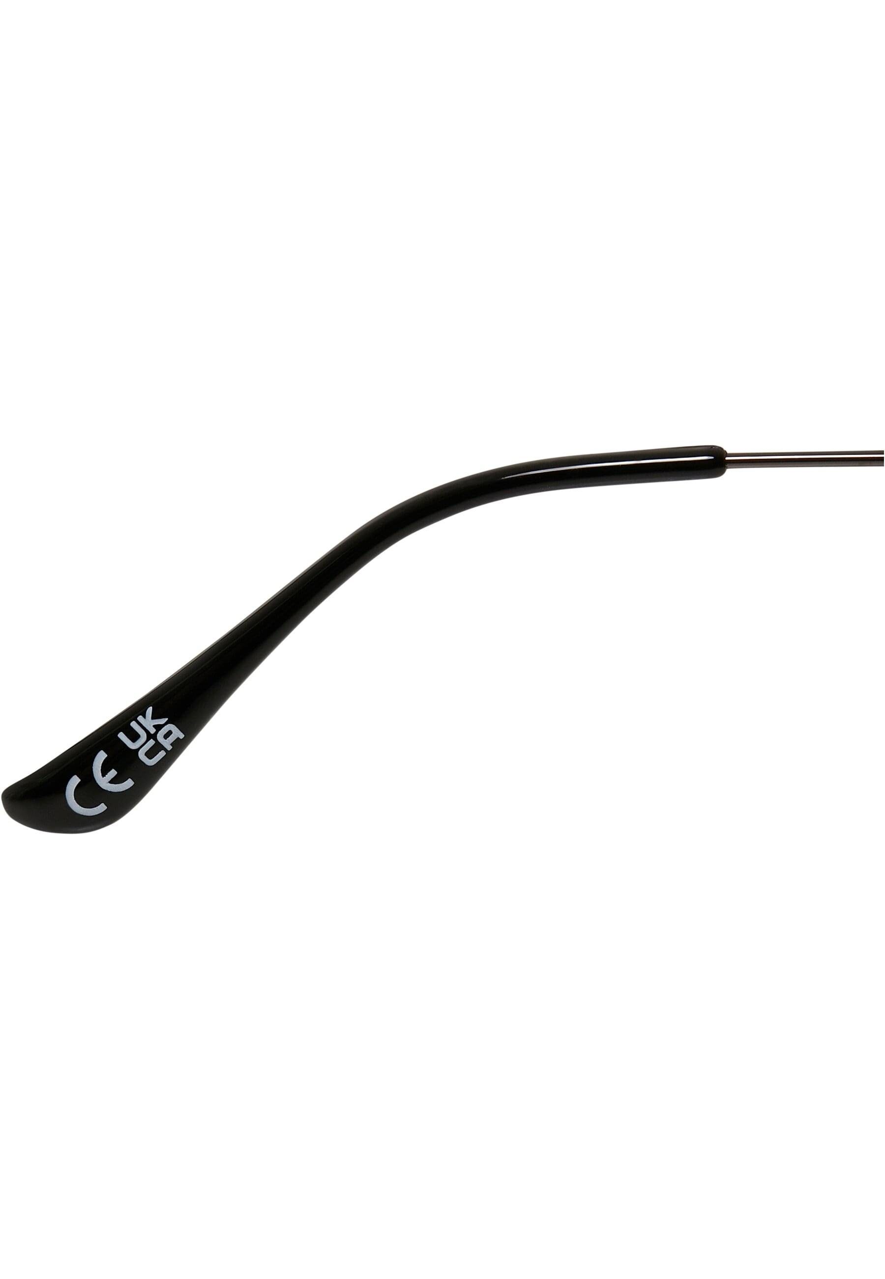 URBAN CLASSICS Sonnenbrille Unisex Sunglasses black/black With Heart Chain