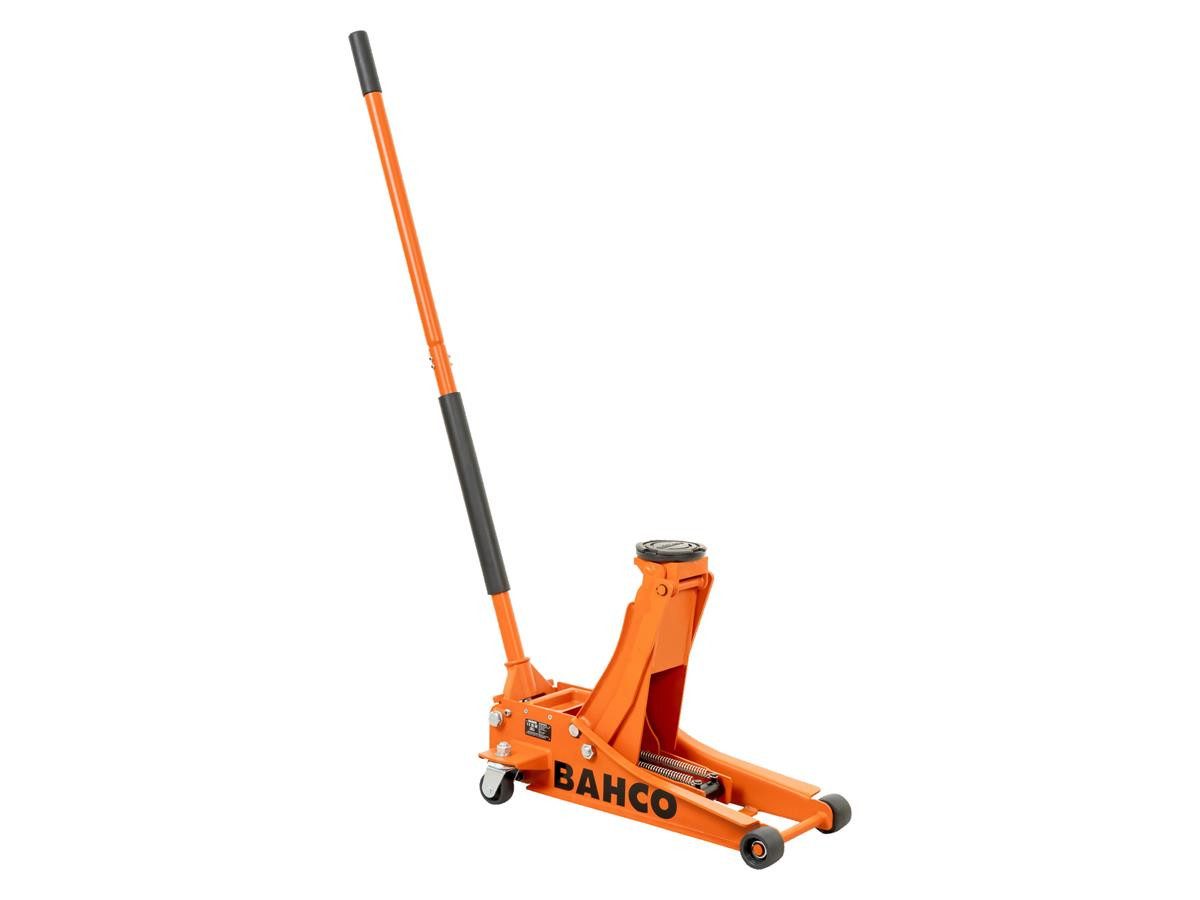BAHCO Wagenheber BH1EU3000A, 3 t Tragkraft, 75–465 mm Hubhöhe, Doppelkolben-Schnellhub