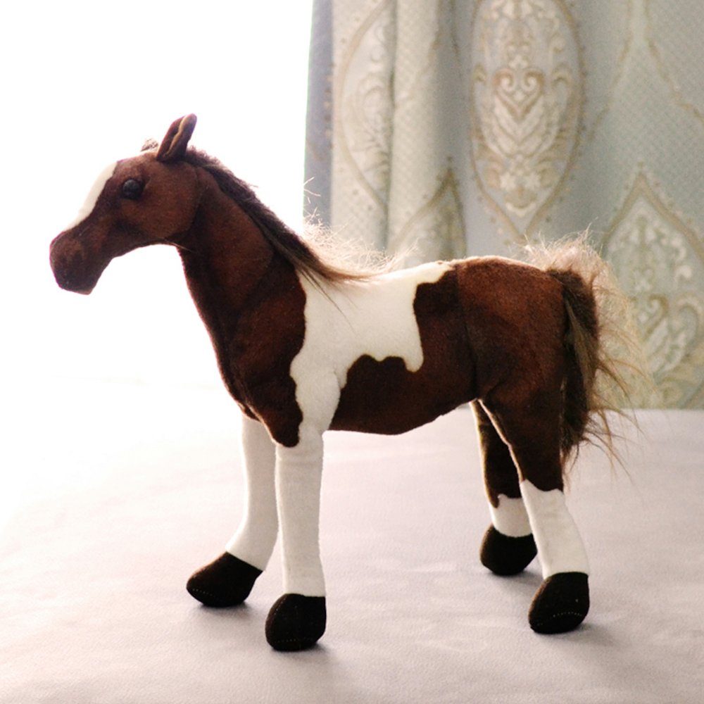Tinisu Kuscheltier Pony Kuscheltier - 30 cm Plüschtier Pferd Stofftier