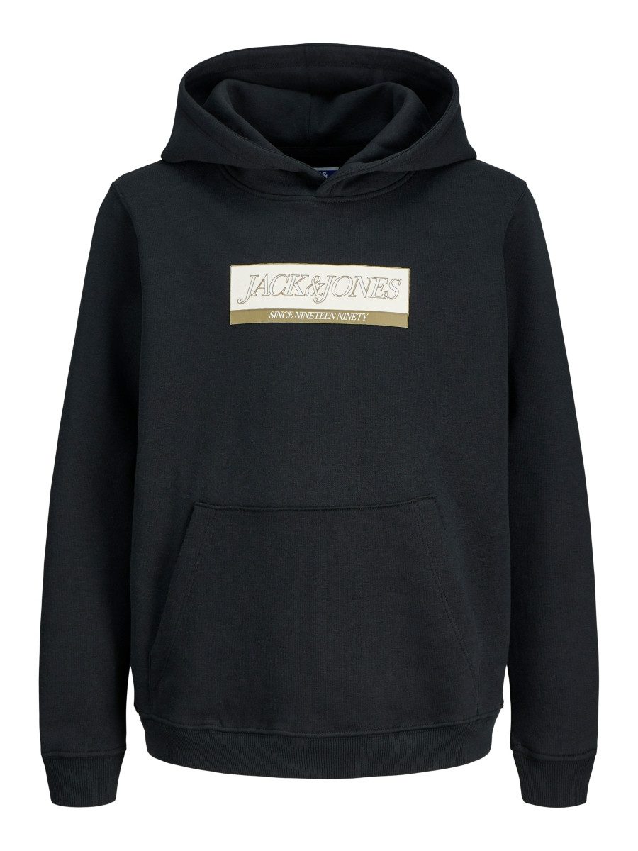 Jack & Jones Junior Kapuzensweatshirt JORINWOOD BLOCK (1-tlg., Geschenkidee)