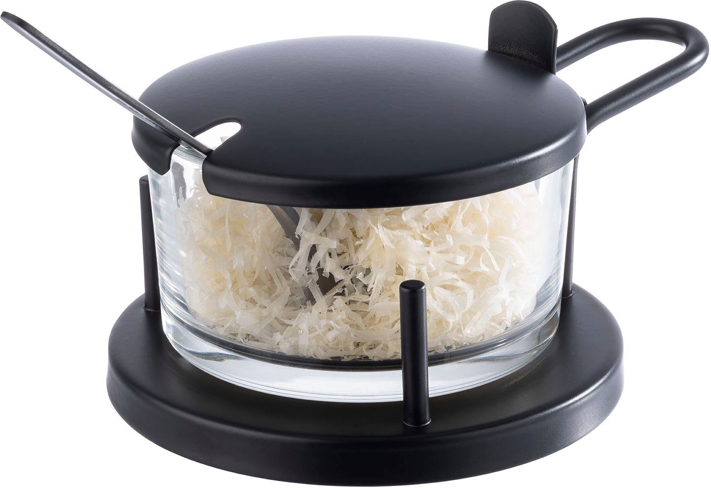 APS Menage Classic, Parmesan Menage, Edelstahl, inkl. Löffel