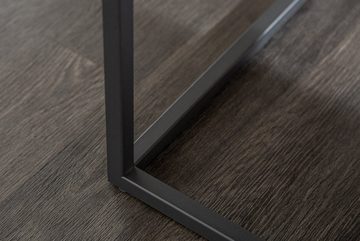 riess-ambiente Couchtisch SYMBIOSE 100cm grau / schwarz (Einzelartikel, 1-St), Keramik · Glas · Metall · Beton-Optik · Wohnzimmer · Industrial