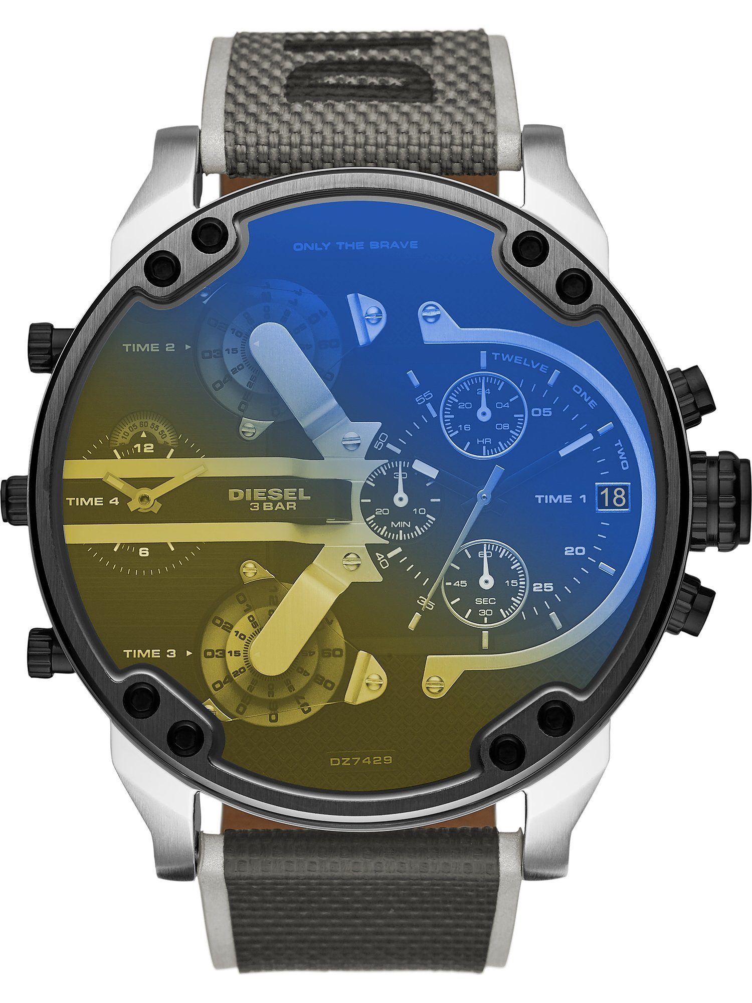Diesel Chronograph Diesel Herren-Uhren Analog Quarz