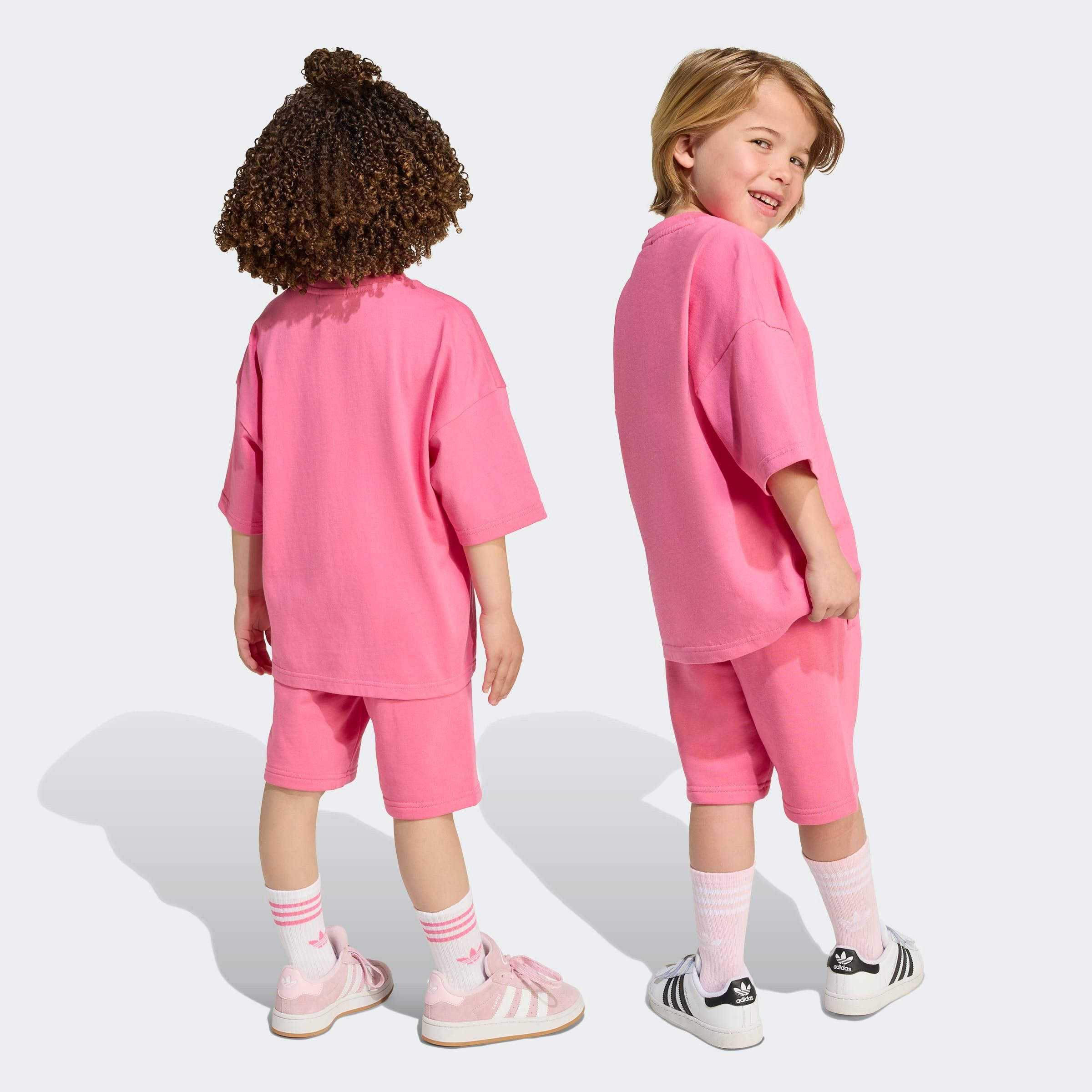 adidas Originals Trainingsanzug UND SET BIG LOGO DESIGN KIDS (2-tlg)