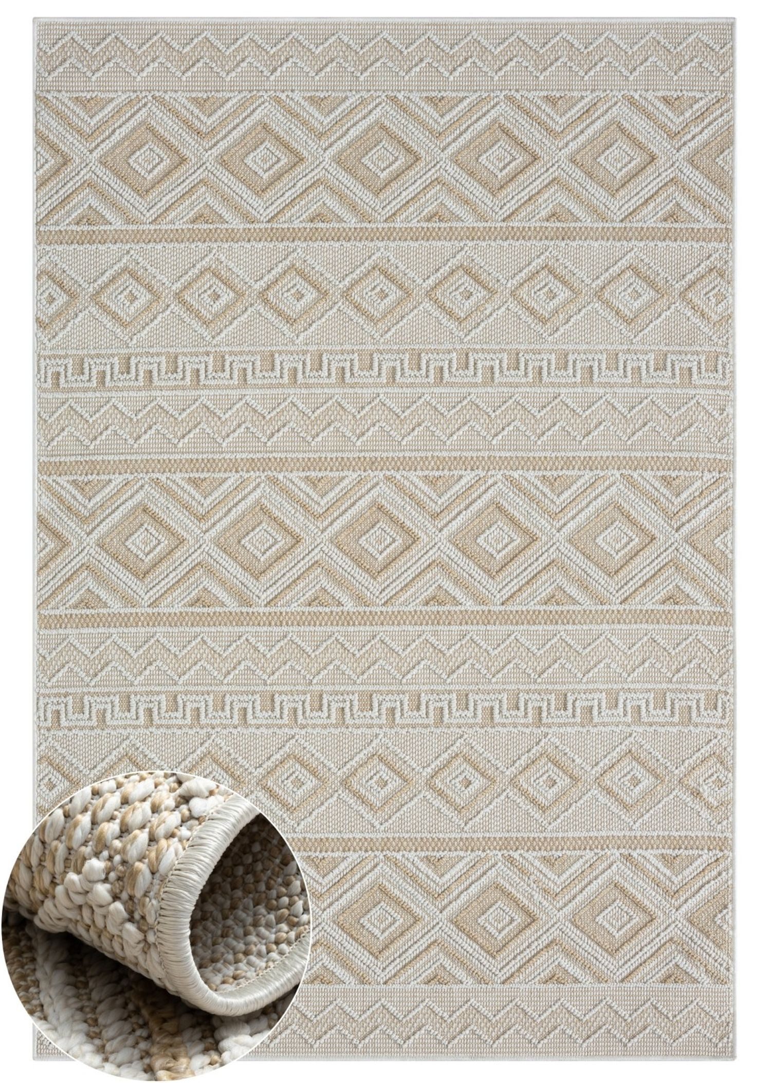 Wohnando Teppich MY-RUG Outdoor-Teppich "Arya" 160x100 günstig online kaufen