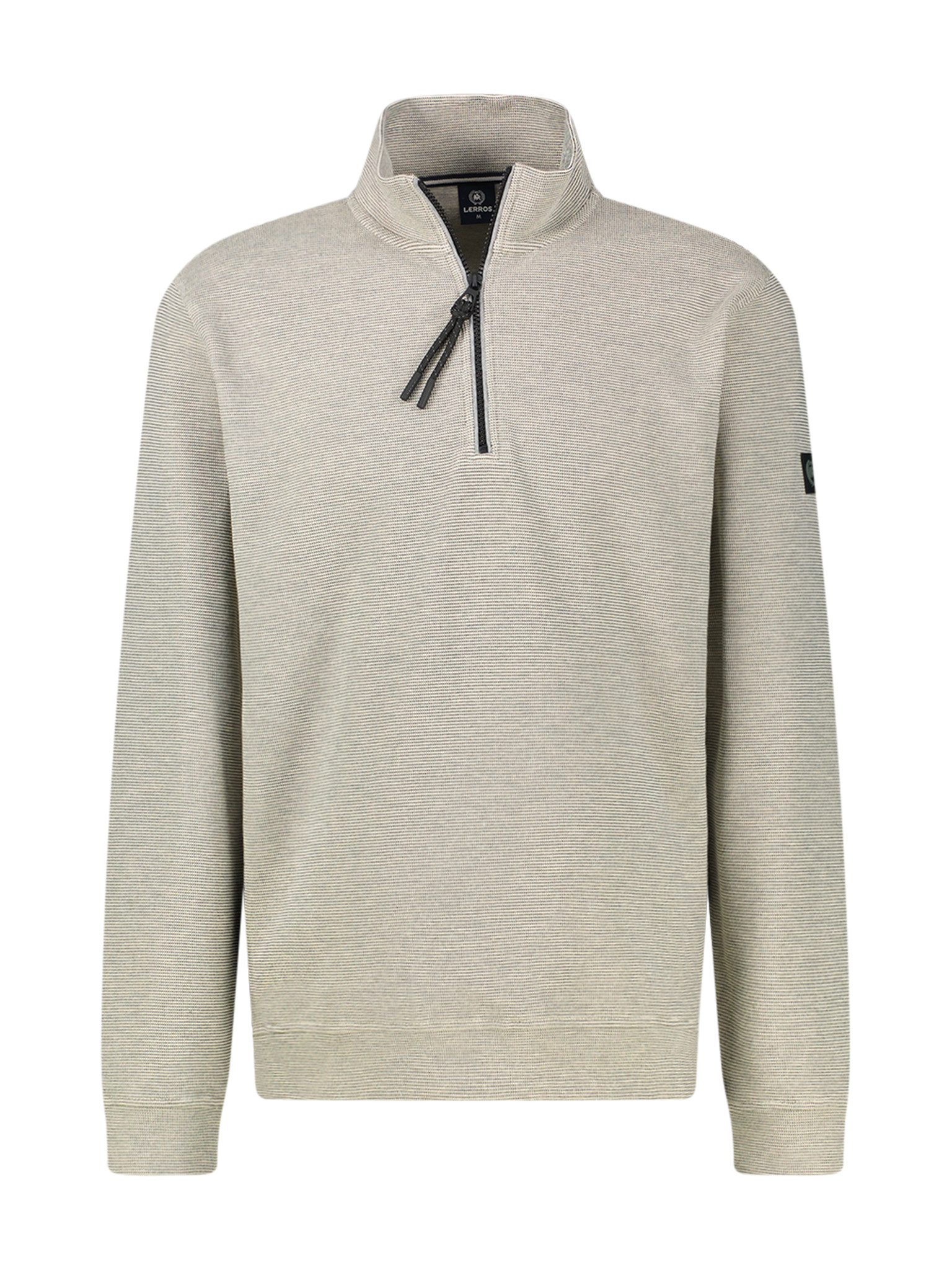 LERROS Sweatshirt SELA mit Troyer-Reißverschluss
