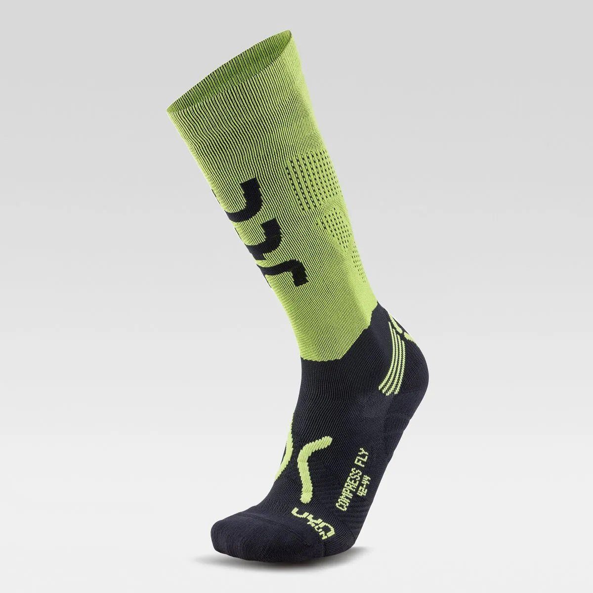 UYN Laufsocken Compression Fly (Kompressionssocke, für intensive Laufeinheiten)