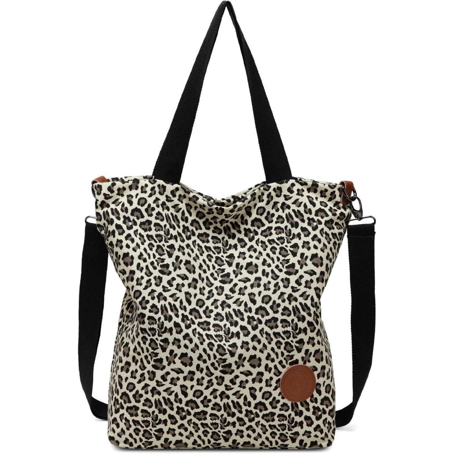 Handtasche Damen Canvas Handtasche Schultertasche Multifunktionale Umhängetasche