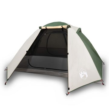 vidaXL Vorzelt Campingzelt 2 Personen Grün 224x248x118 cm 185T Taft