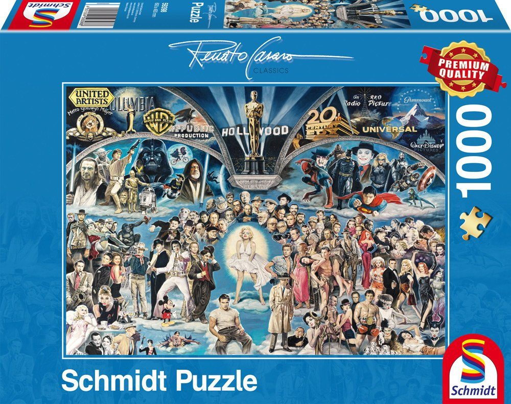 Schmidt Spiele Puzzle 1000 Teile Puzzle Renato Casaro Hollywood 59398, 1000 günstig online kaufen