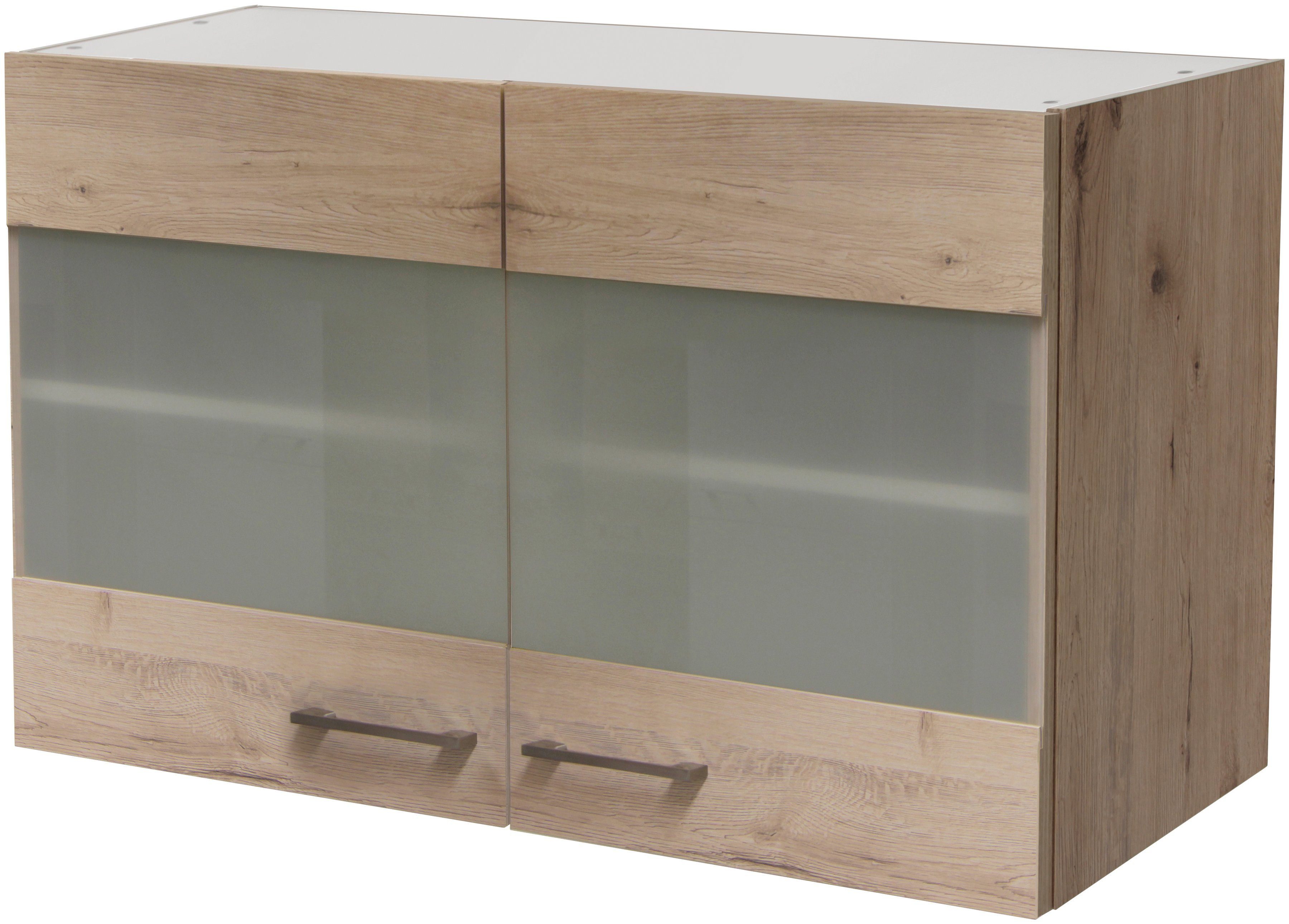 Flex-Well x T) Stollenglastüren H x x Glashängeschrank (B Riva x 54,8 cm, 32 100 mit