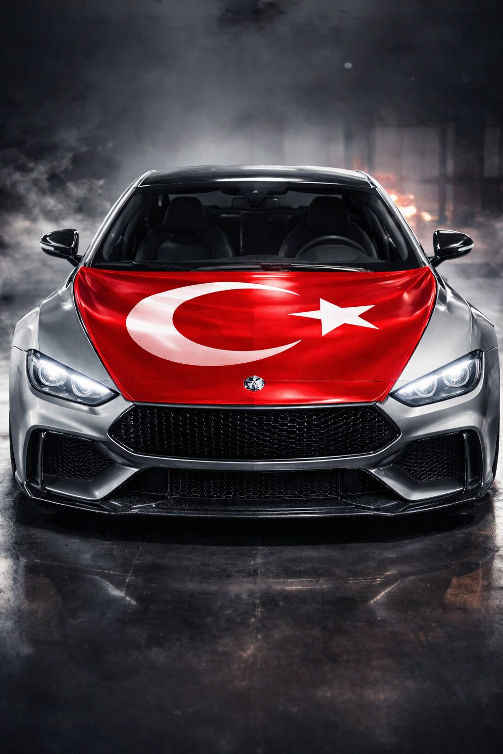 kochmaster Flagge Kochmaster Motorhauben-Flagge Türkei
