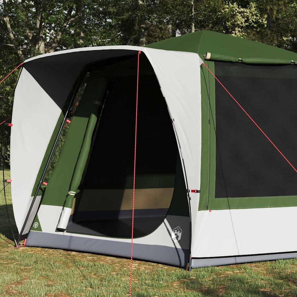 furnicato Faltzelt Wasserdichtes Campingzelt 420x420x227 cm Grün für Outdoor, (1 tlg)