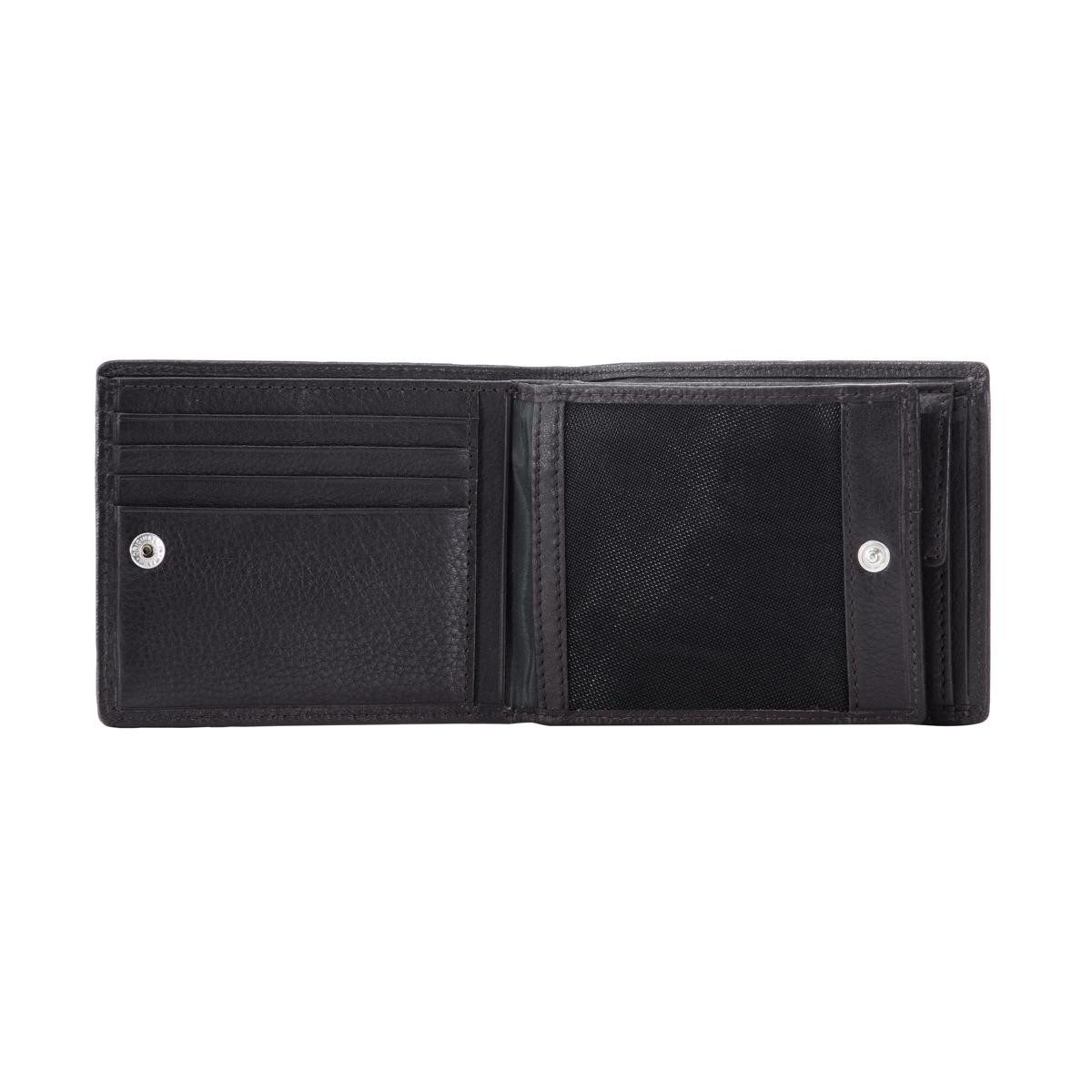 Strellson Geldbörse Harrison Myles BillFold H8 Herren Geldbörsen Leder Querformat (1 Stück, 1-tlg., B/H/T)ca. 12/9,5/2 cm), RFID-Schutz