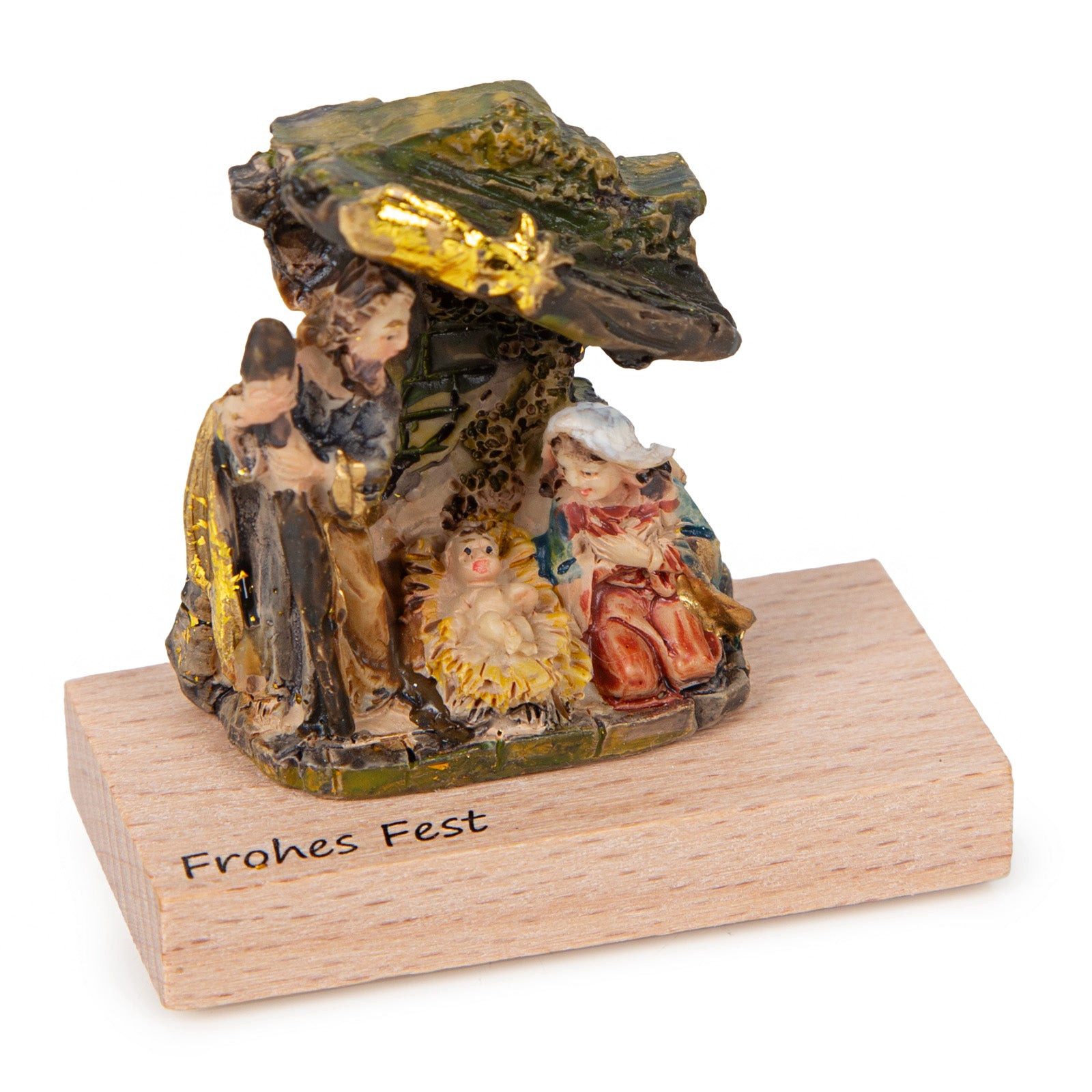 Logbuch-Verlag Dekofigur Mini-Geschenk zu Weihnachten kleine Weihnachtskrip günstig online kaufen