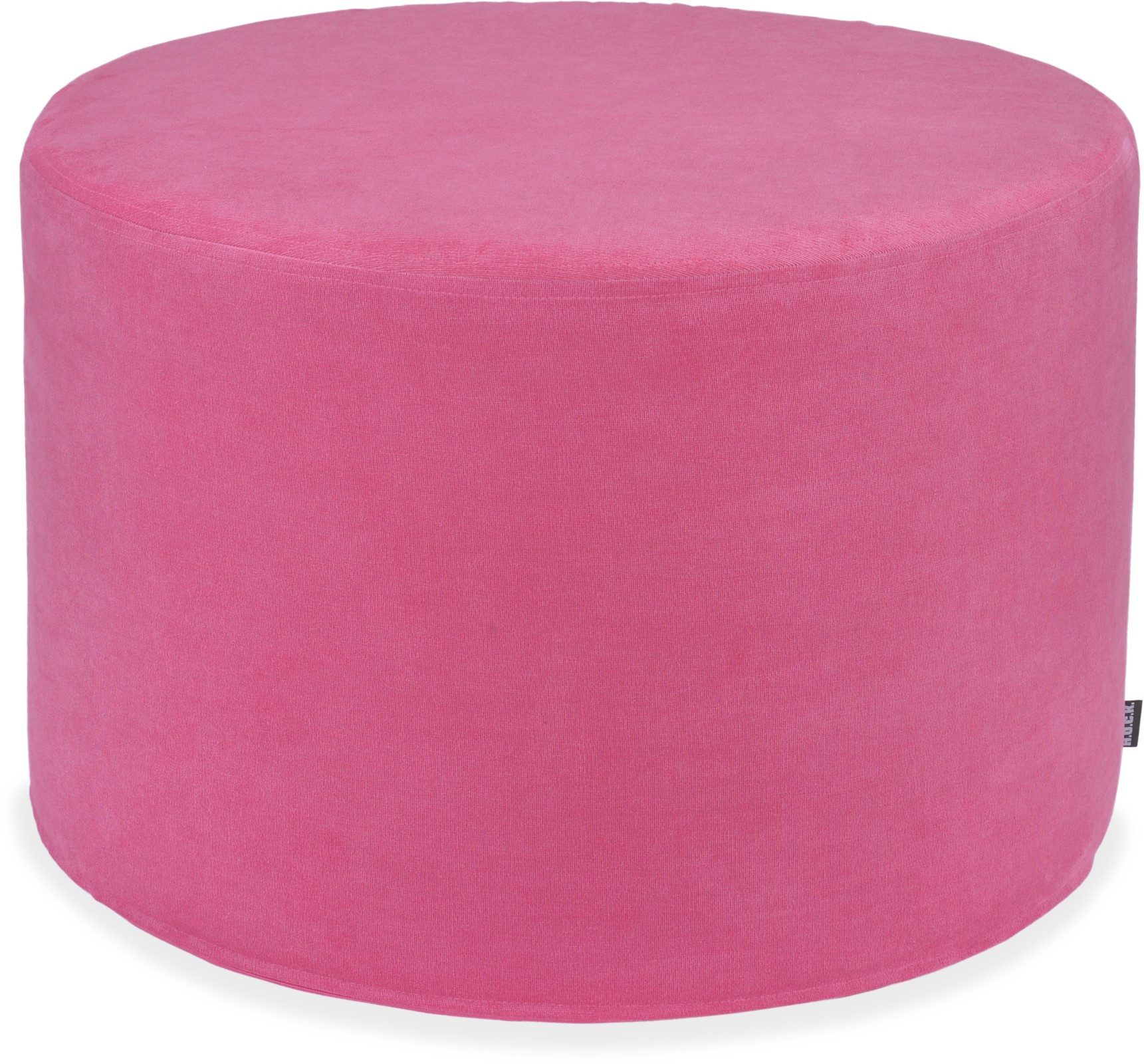 H.O.C.K. Sitzhocker H.O.C.K. Versatil Hocker rund Pouf ø60x40cm Uni pink col. 28, Hocker, Barhocker & Sitzhocker, Schminktischhocker, Wohnzimmer Hocker