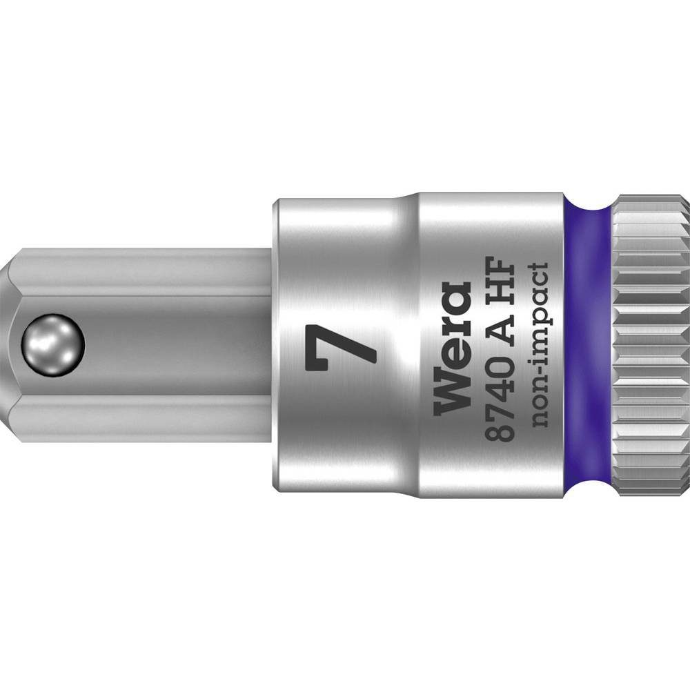 Wera Bit- und Steckschlüsselset Steckschlüssel-Bit-Einsatz1/4″, SW 7 05003341001