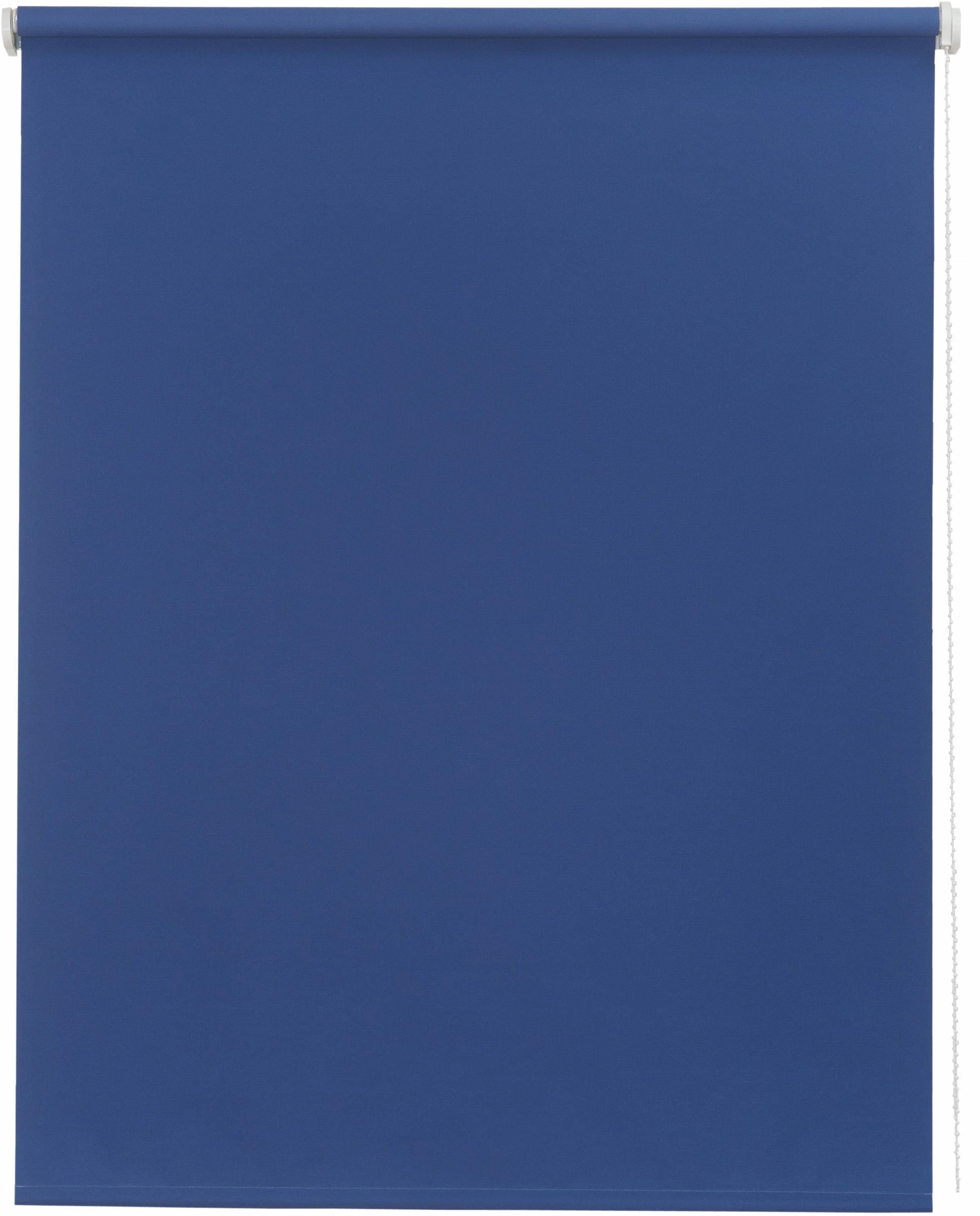 Seitenzugrollo Uni, sunlines, Lichtschutz, mit Bohren, verschraubt, 1 Stück jeansblau | Seitenzugrollos