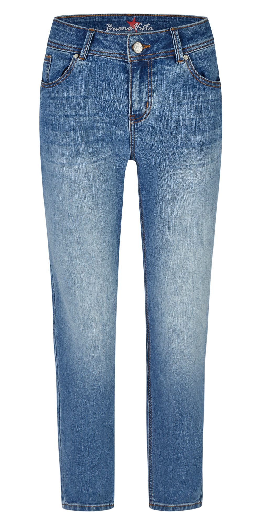 Buena Vista Stretch-Jeans BUENA VISTA MALIBU-ZIP HIGH 7/8 mid stone 888 B5979 368.6808 - Stretch