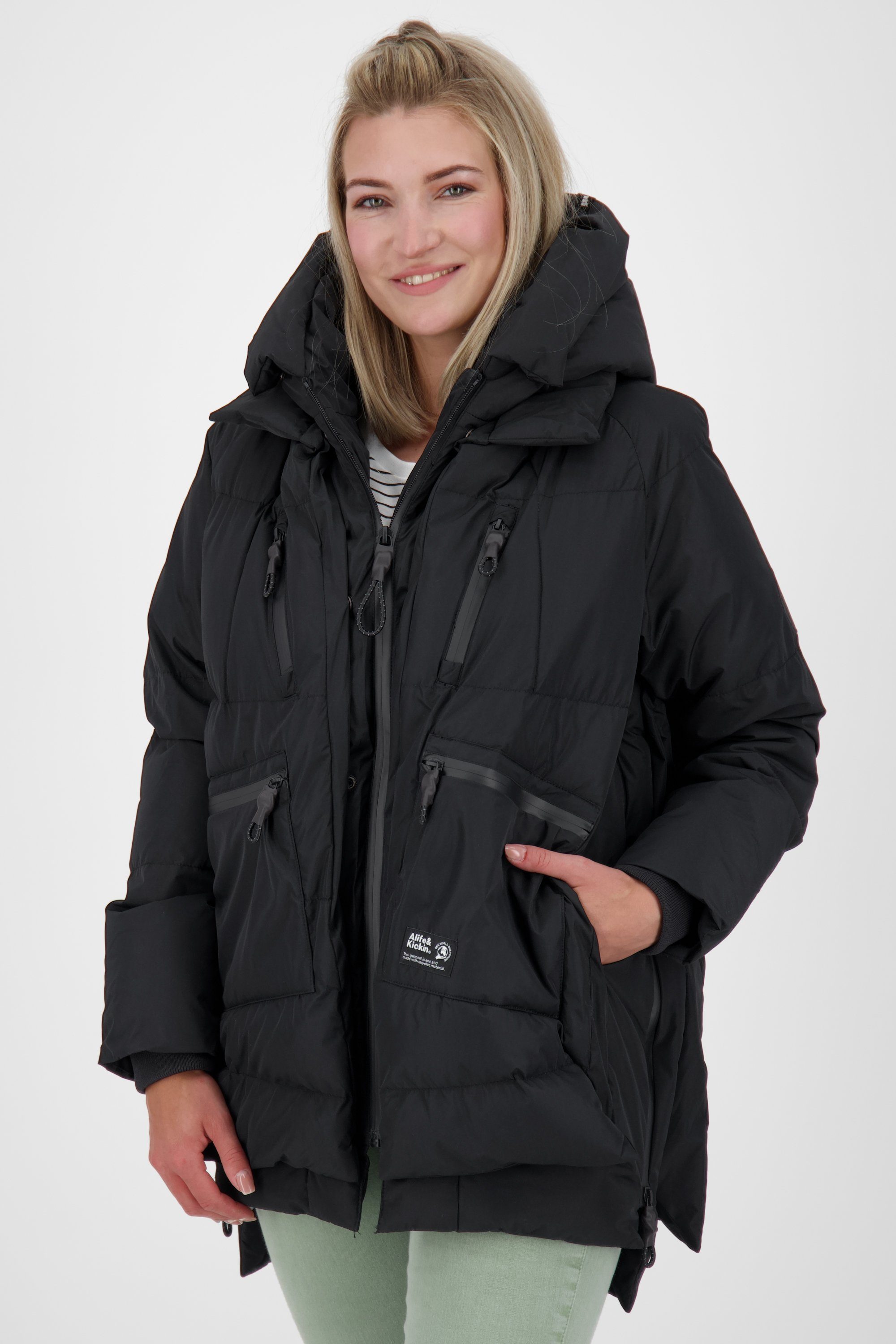 Jacke moonless A Winterjacke, gefütterte Coat Alife Damen RachelAK Winterjacke & Kickin