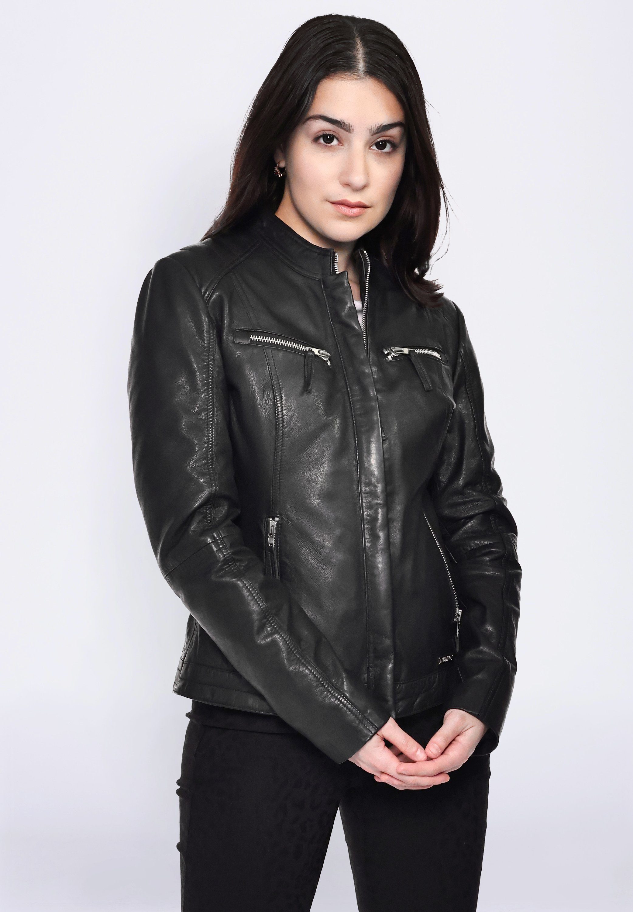 MUSTANG Lederjacke Amilia günstig online kaufen