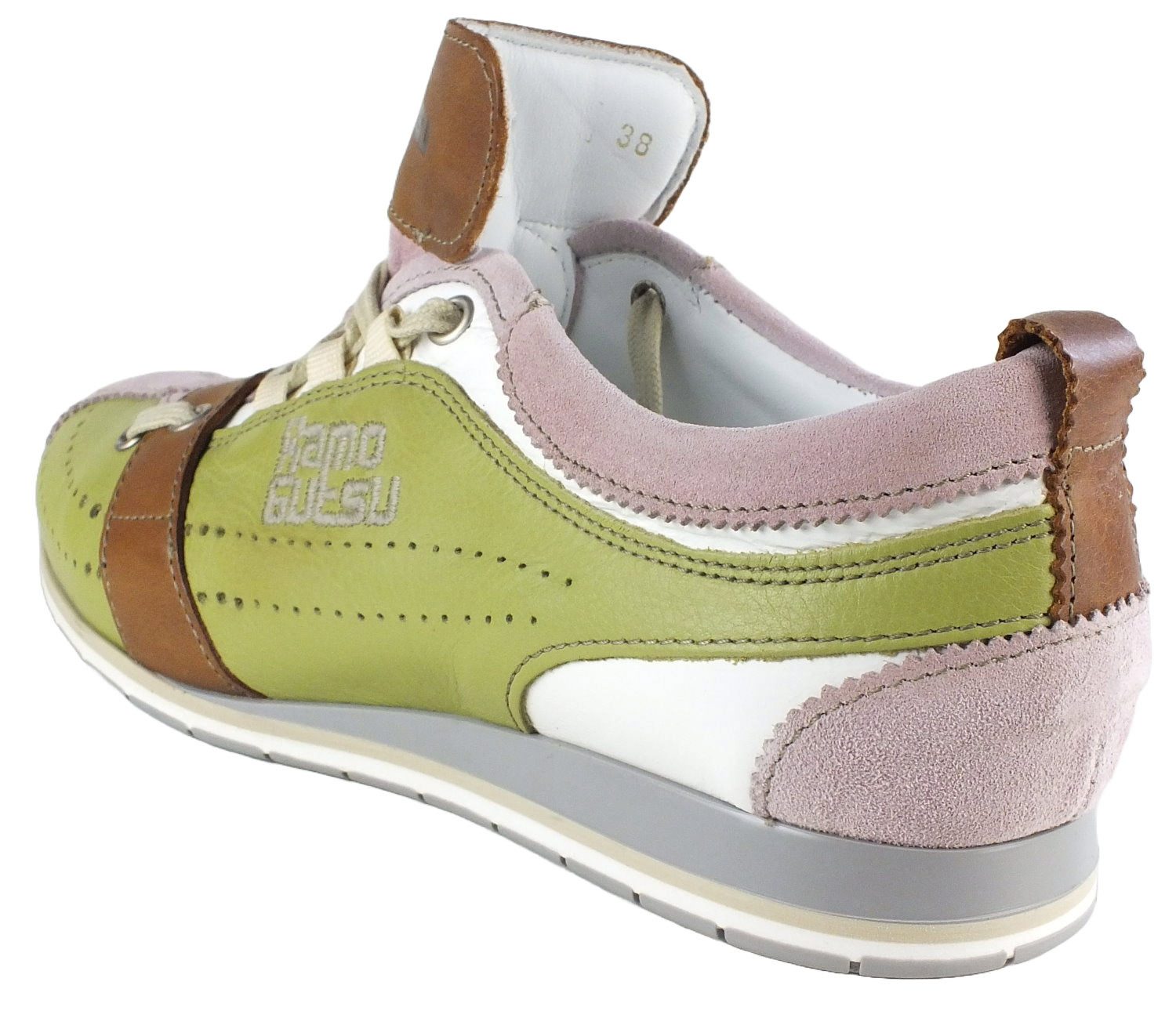 Kamo-Gutsu Damen Leder Sneaker Sneaker Wechselfussbett günstig online kaufen