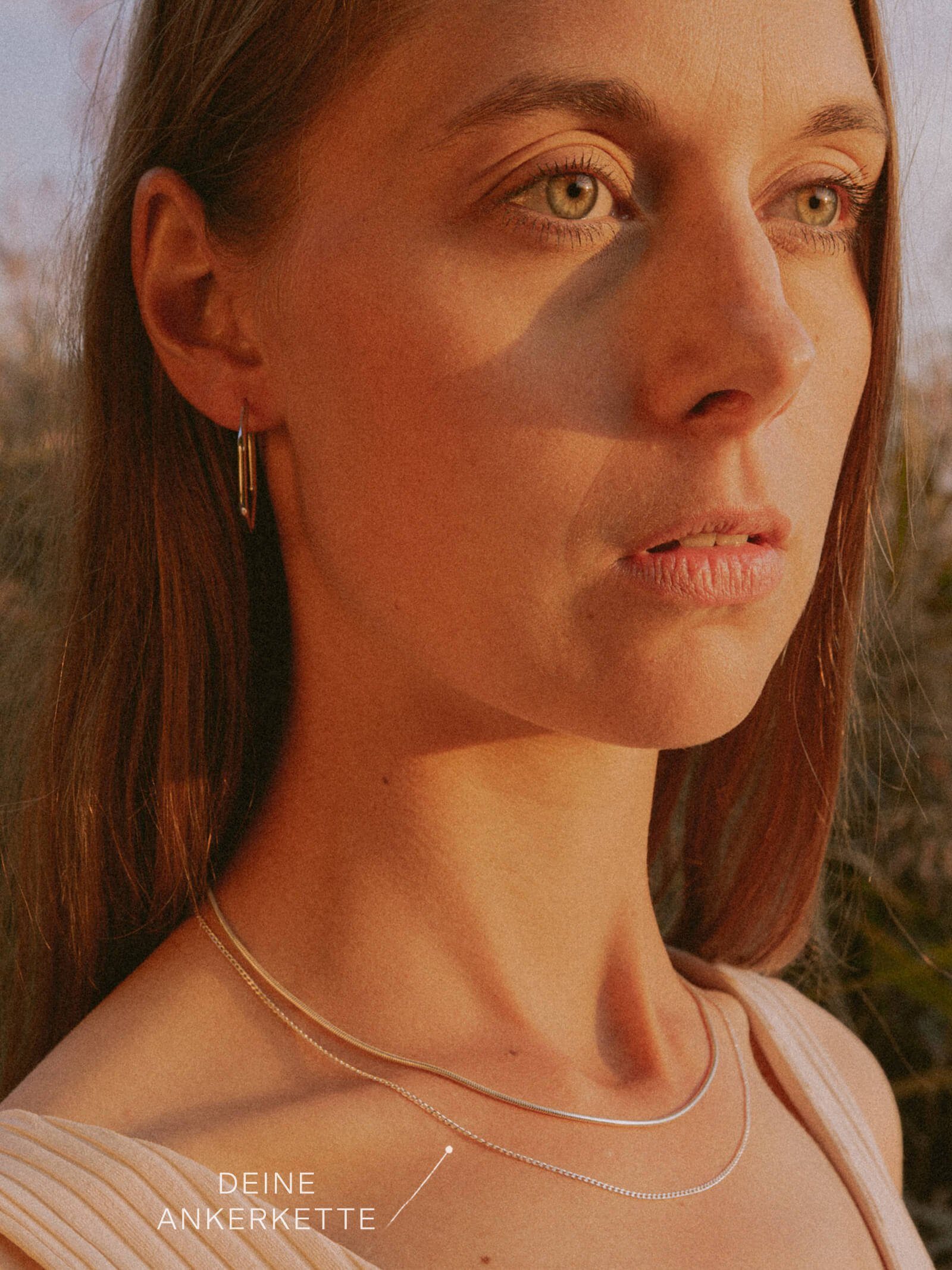 modabilé Silberkette Ankerkette DELICATE Rund, Halskette Damen 60cm, 1,3mm, günstig online kaufen