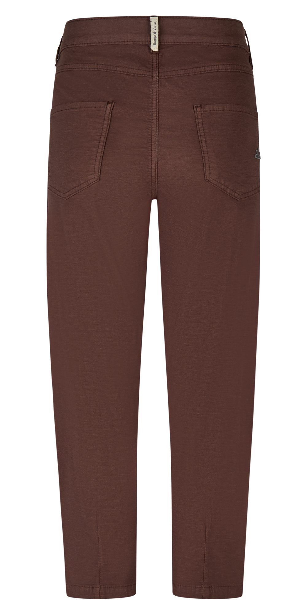 Buena Vista Stoffhose - 7/8-Hose - braune Stretchhose mit schmalem Bein - Damen Hose