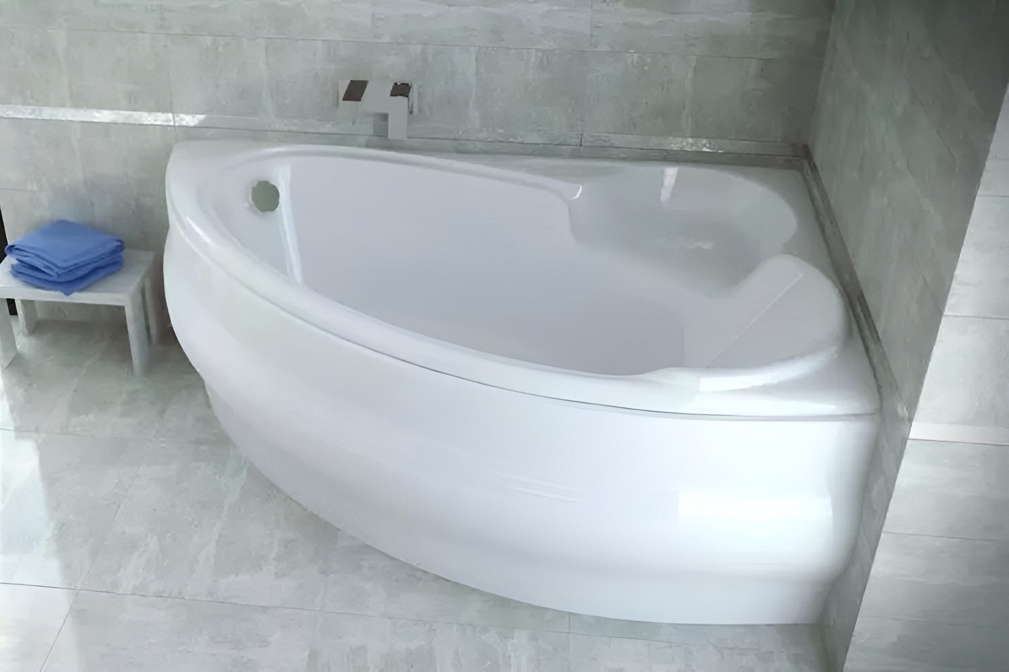 Xlmoebel Badewanne Exclusive freistehende Badewanne Eckbadewanne Bade Wannen, (1-tlg), Hergestellt in Europa