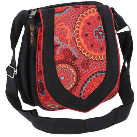 Guru-Shop Schultertasche Kleine bestickte Boho Schultertasche,..