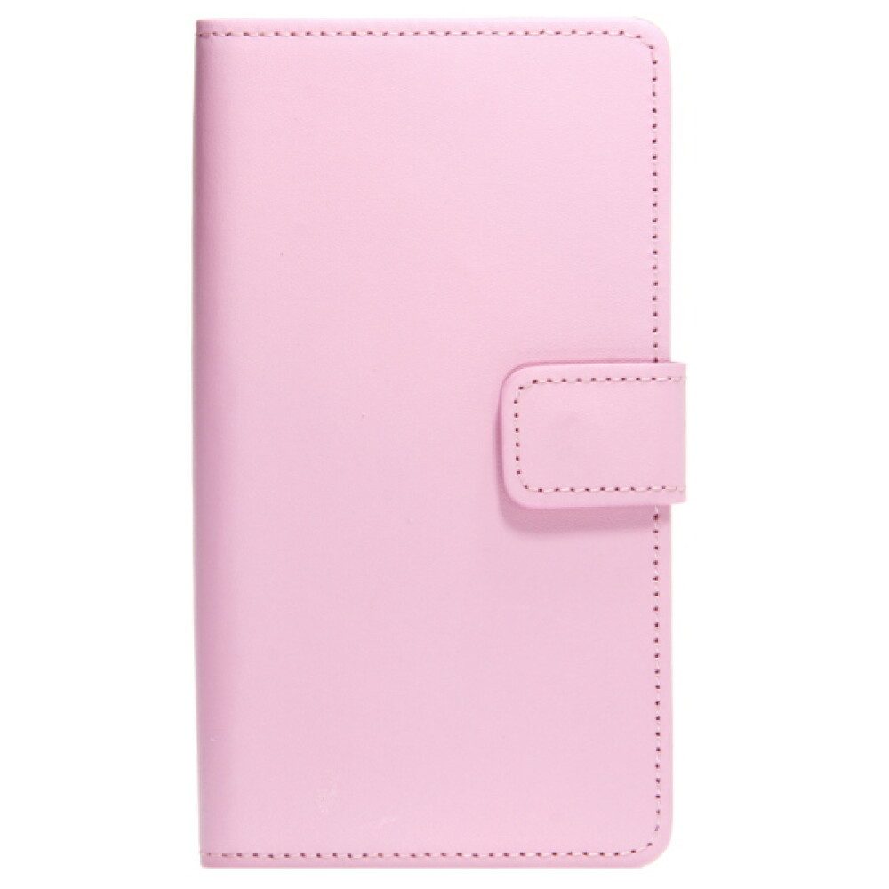 Handytasche Leder Handyhülle für Sony Xperia Z1 Pink Schutz Case 4250710547272 (Book Cover)
