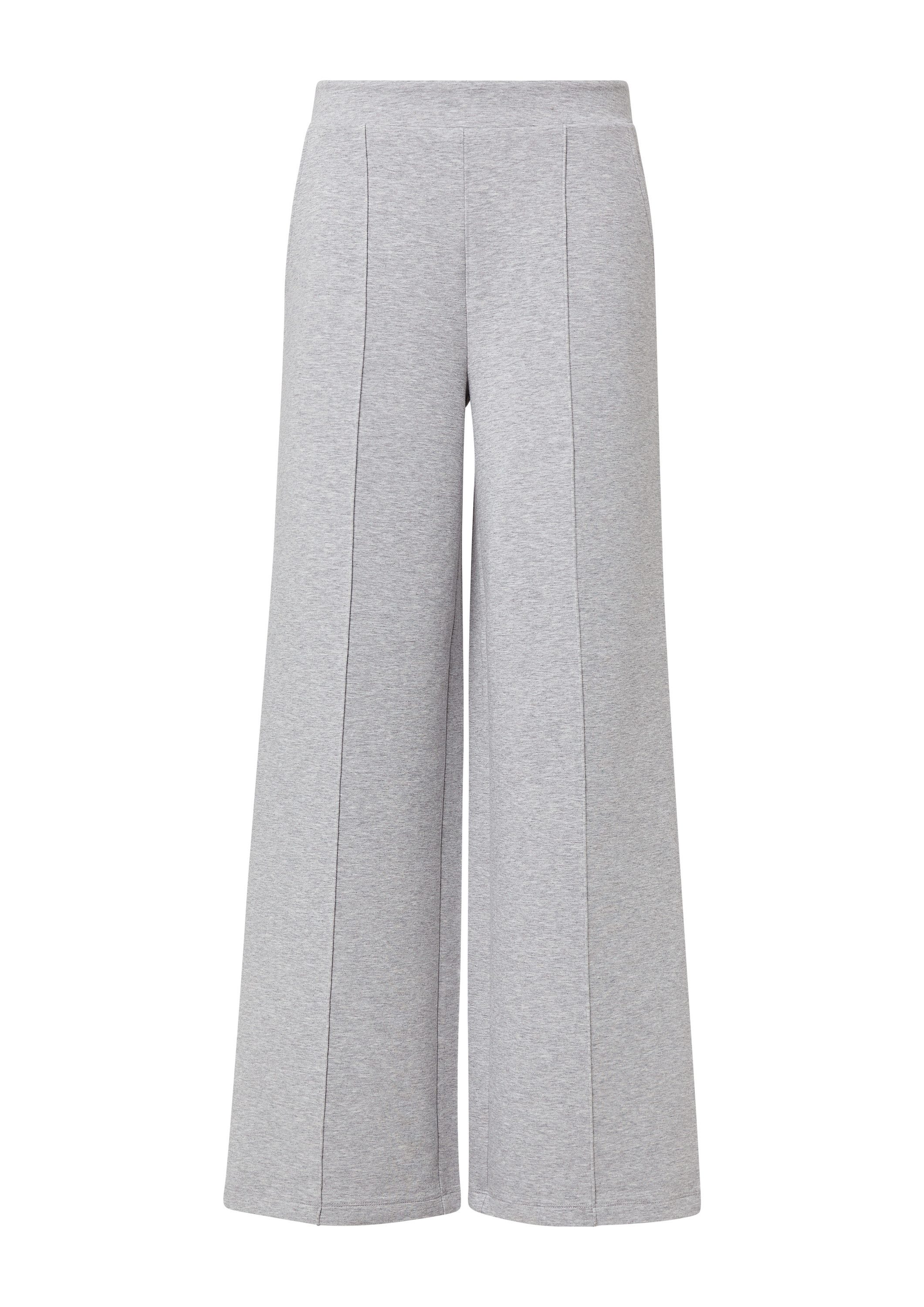 comma Chinos Hose Elastische Wide-Leg-Hose aus günstig online kaufen