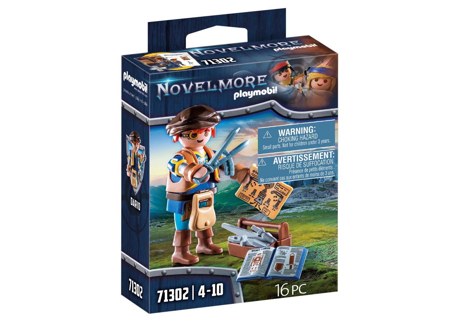 Playmobil® Novelmore Dario mit Werkzeug Konstruktions-Spielset, (Dario mit günstig online kaufen