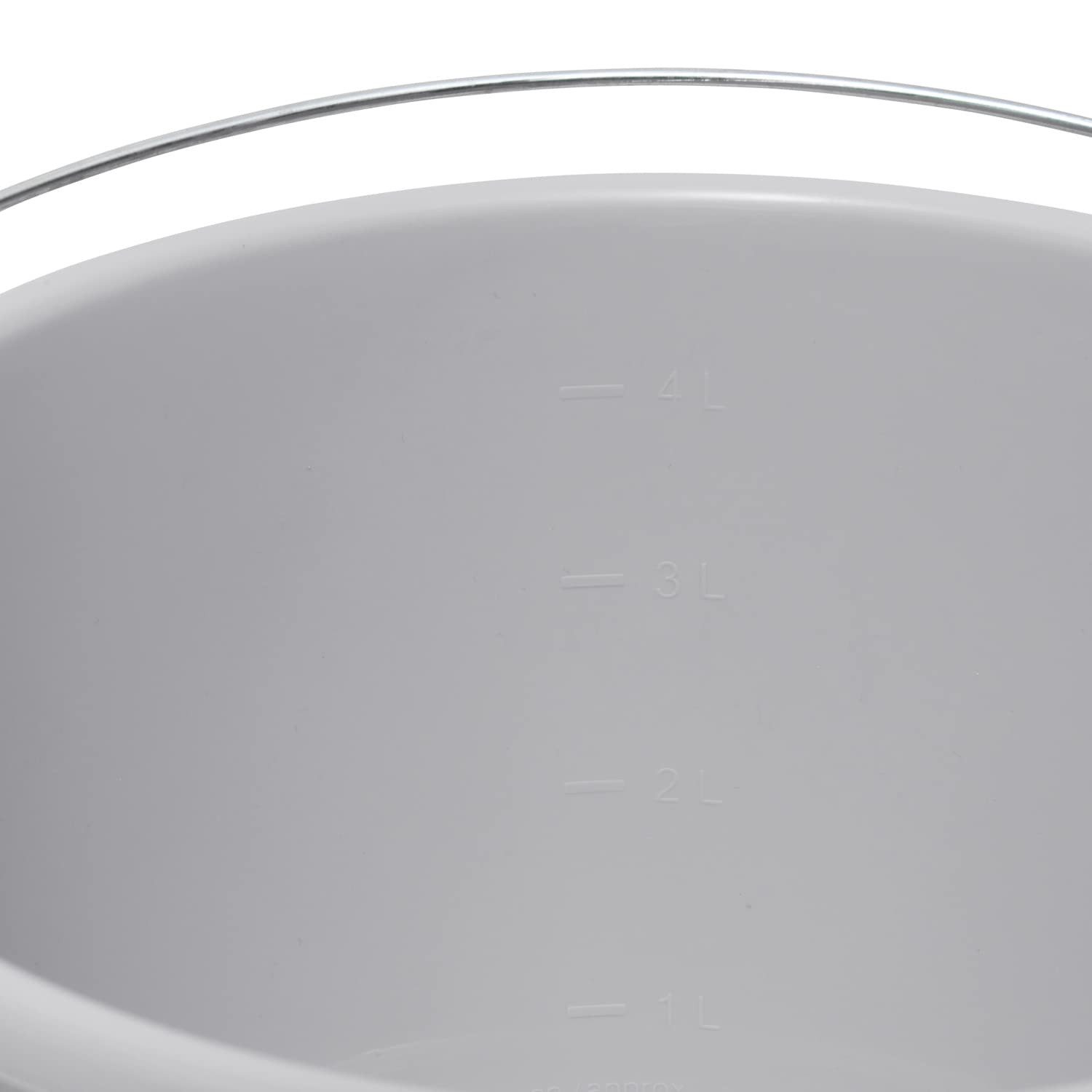 keeeper Putzeimer Eimer 5 l aus Polypropylen für vielseitige Nutzung, Farbe: Nordic Blue