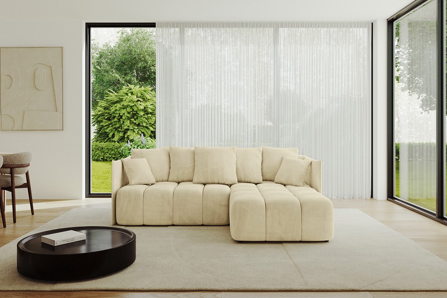 ALTDECOR Ecksofa LONLI-L, Couch mit Schlaffunktion, günstig online kaufen