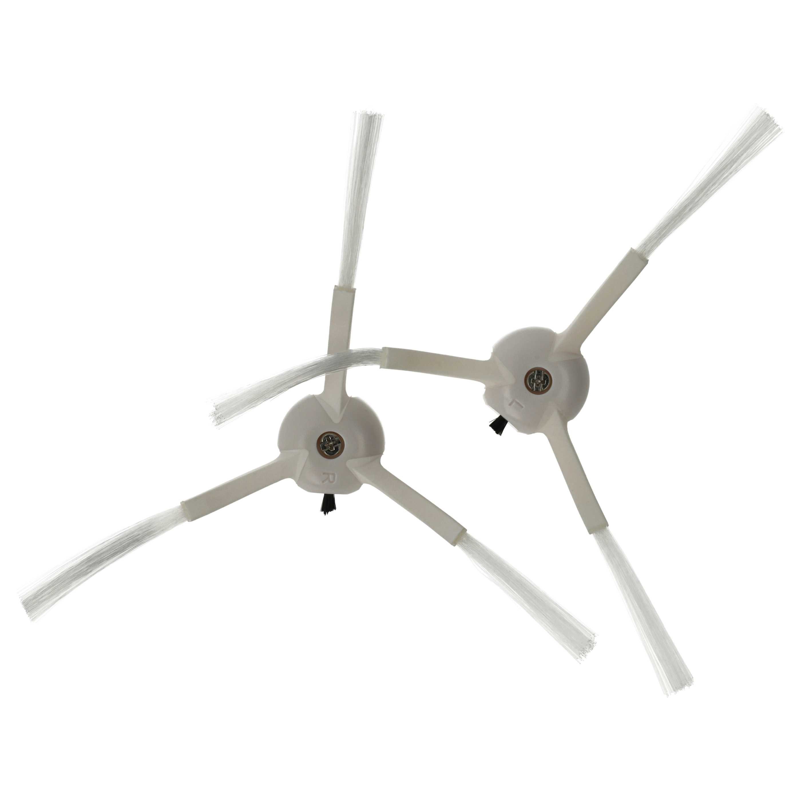 vhbw Bürste passend für Laresar Mars01, L6 Nex, L6 Pro Saugroboter, Zubehör für Laresar, (2-tlg)
