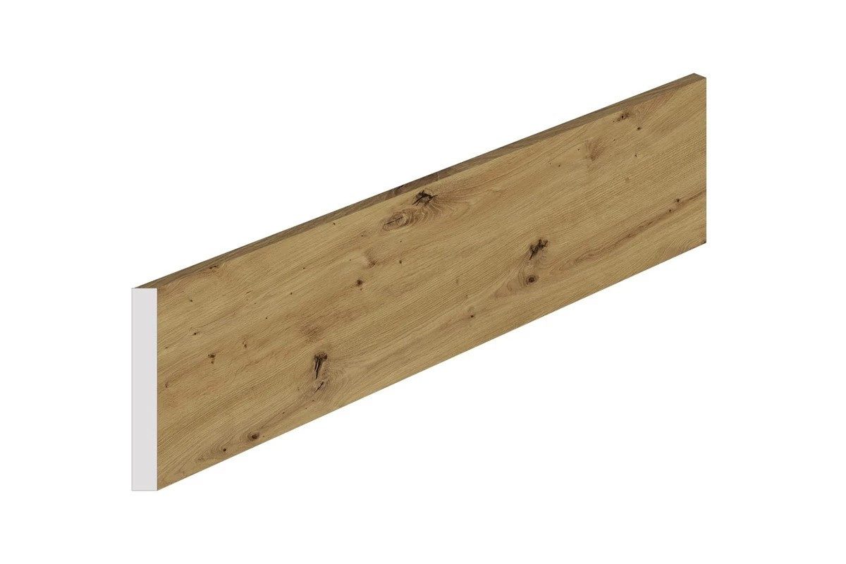 ROYAL24_MARKT Sockelleiste - Elegante Sockelleiste für saubere Abschlüsse, L: 100 cm, H: 10 cm, Sockelleiste, 1-St., Premium - Langen, Premium - Modern - Exzellent.