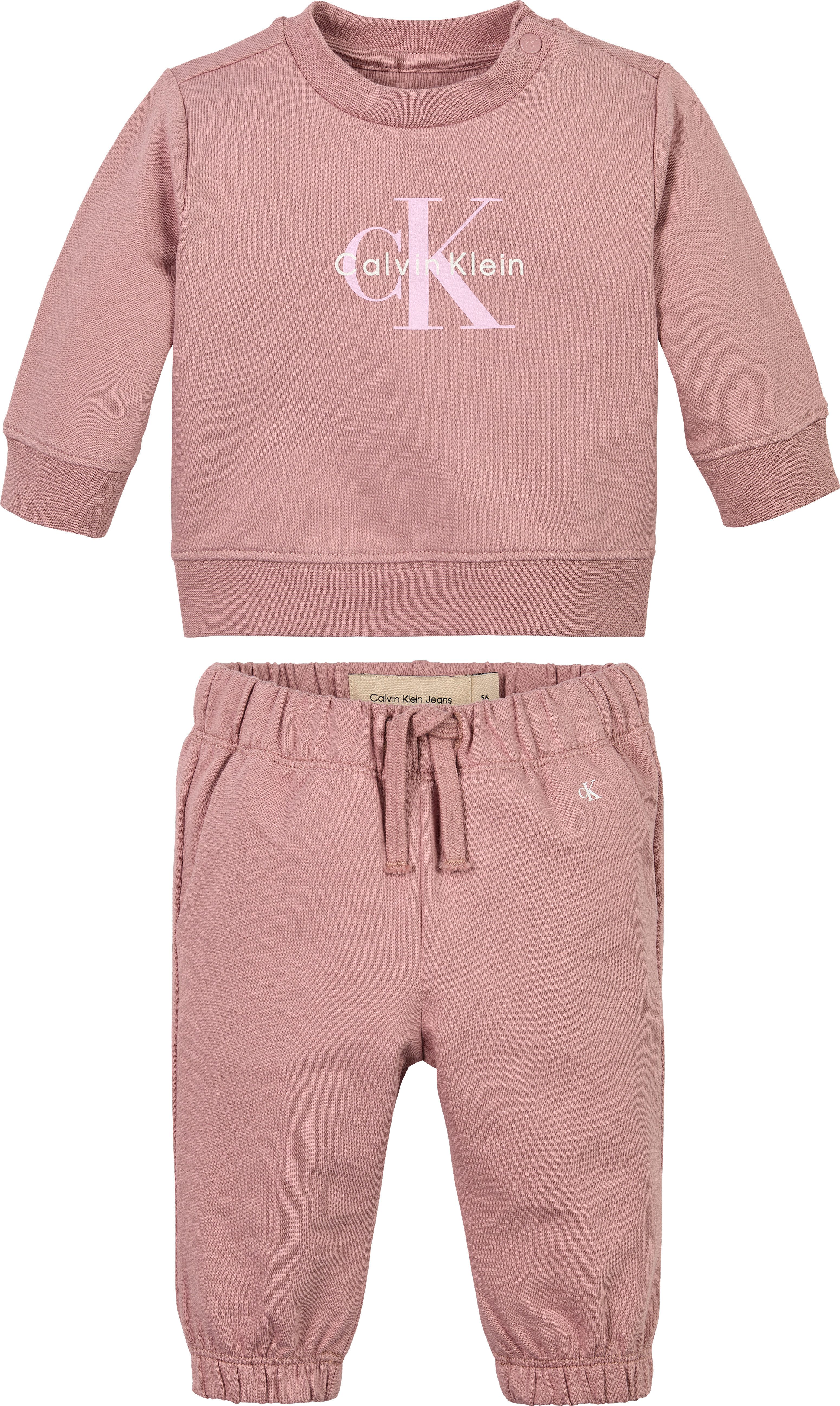 Calvin Klein Jeans Shirt & Hose (Set, 2-tlg) Regular fit, Set für Babys