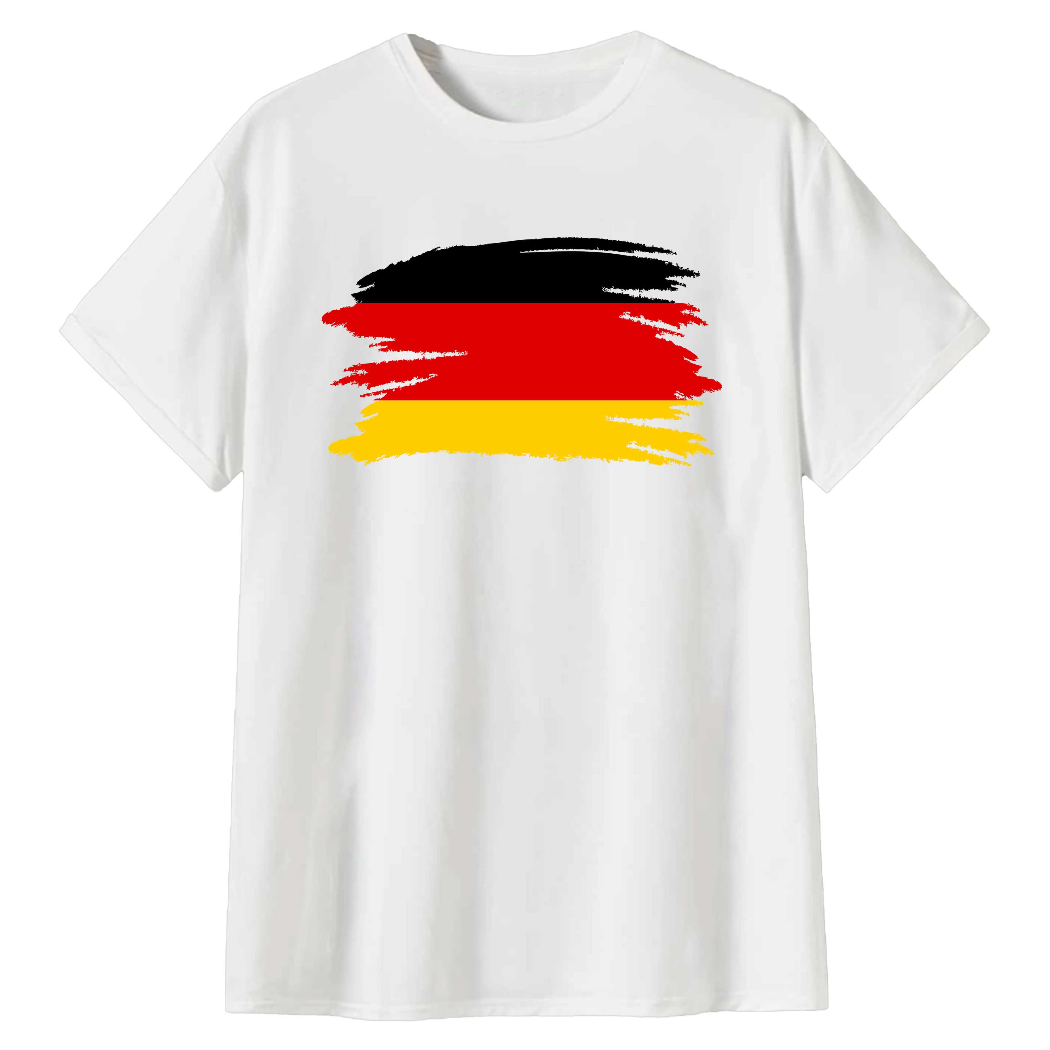 T-Shirt Herren Fußball EM Deutschland Sport Trikot